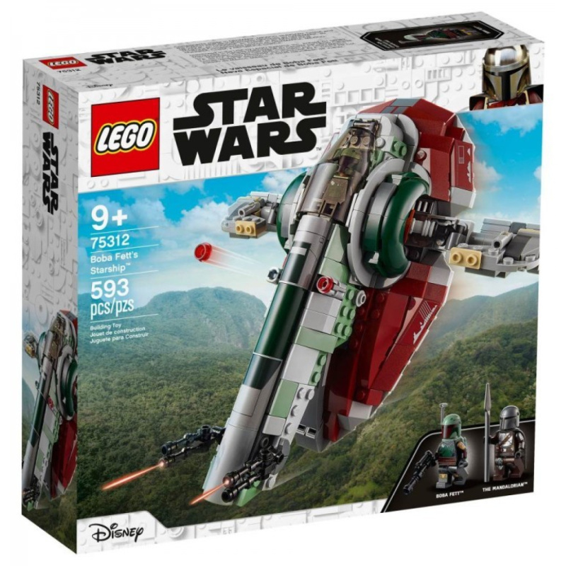 Lego® star wars™ 75312 boba fett a jeho kosmická loď