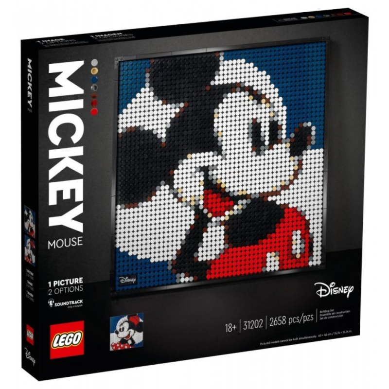 Lego® art 31202 disney's mickey mouse