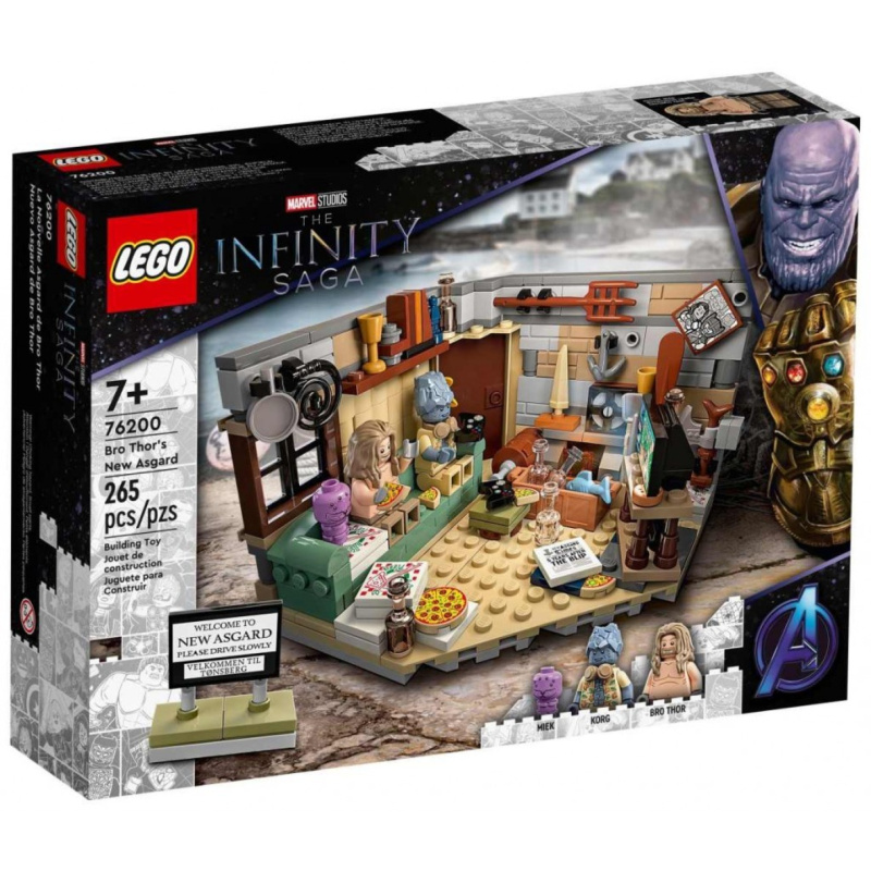 Lego® super heroes 76200 nový asgard bro thora