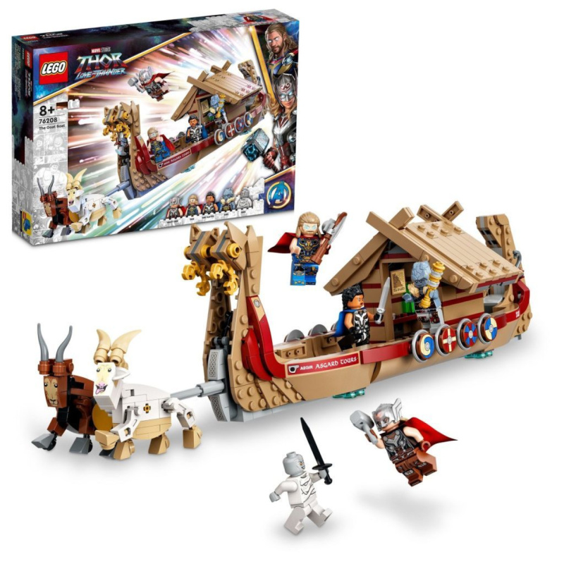 Lego® marvel 76208 loď s kozím spřežením