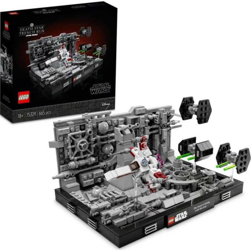 Lego® star wars™ 75329 útok na hvězdu smrti – diorama