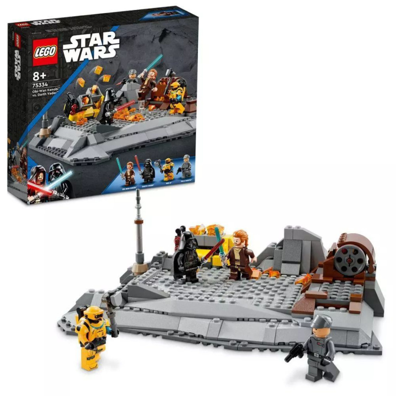 Lego® star wars™ 75334 obi-wan kenobi™ vs. darth vader™