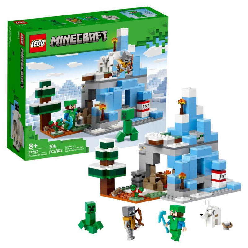 Lego® minecraft® 21243 ledové hory