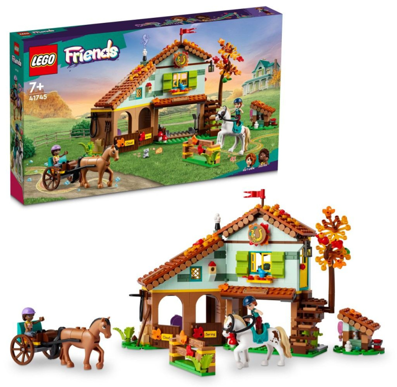 Lego® friends 41745 autumn a její koňská stáj
