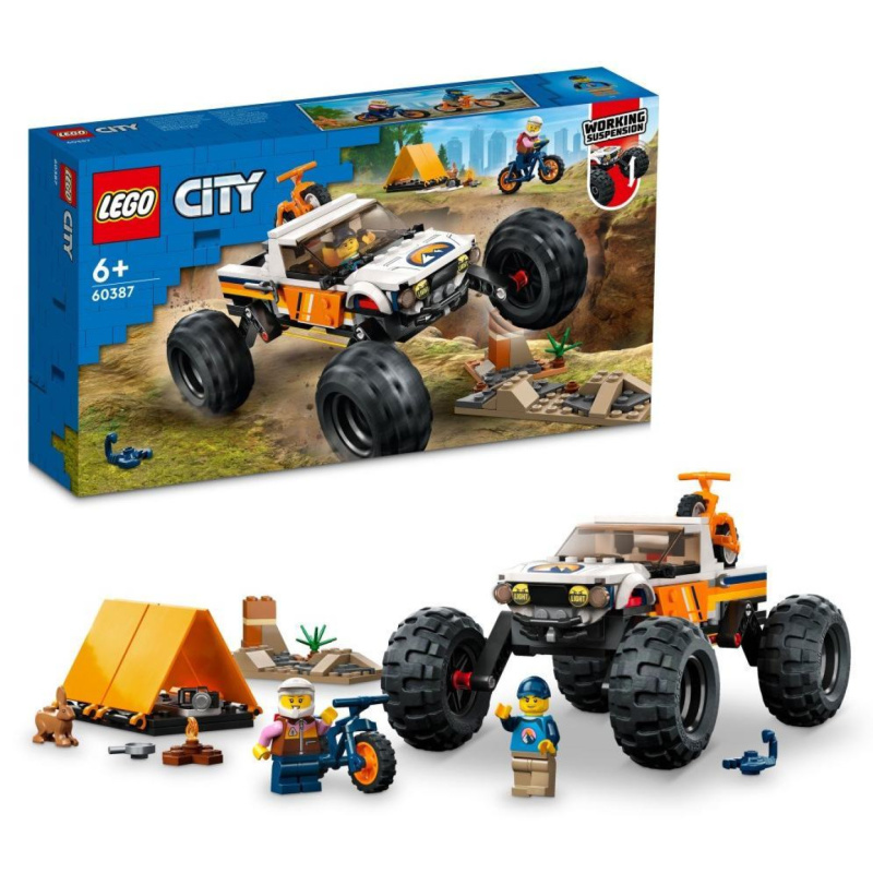 LEGO® City 60387 Dobrodružství s teréňákem 4x4