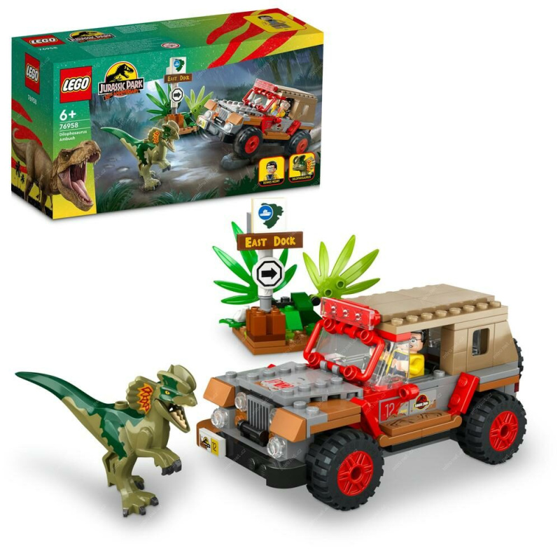 Lego® jurassic world 76958 útok dilophosaura