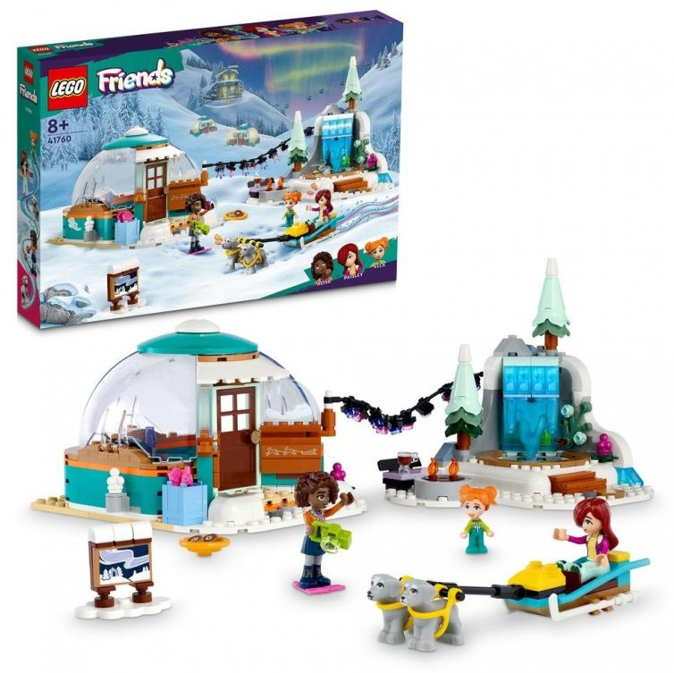 Lego® friends 41760 zimní dobrodružství v iglú