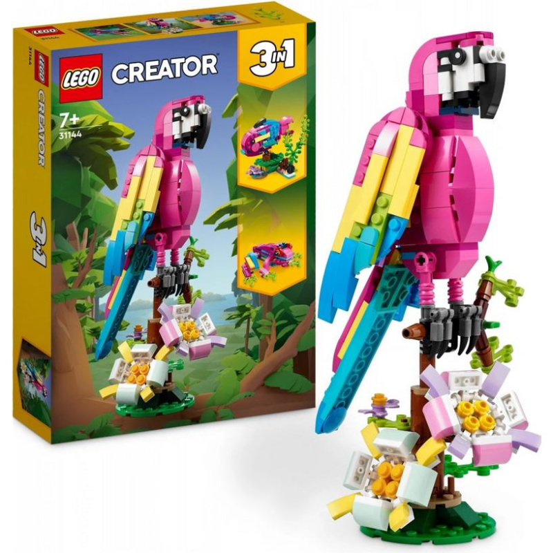Lego® creator 31144 exotický růžový papoušek