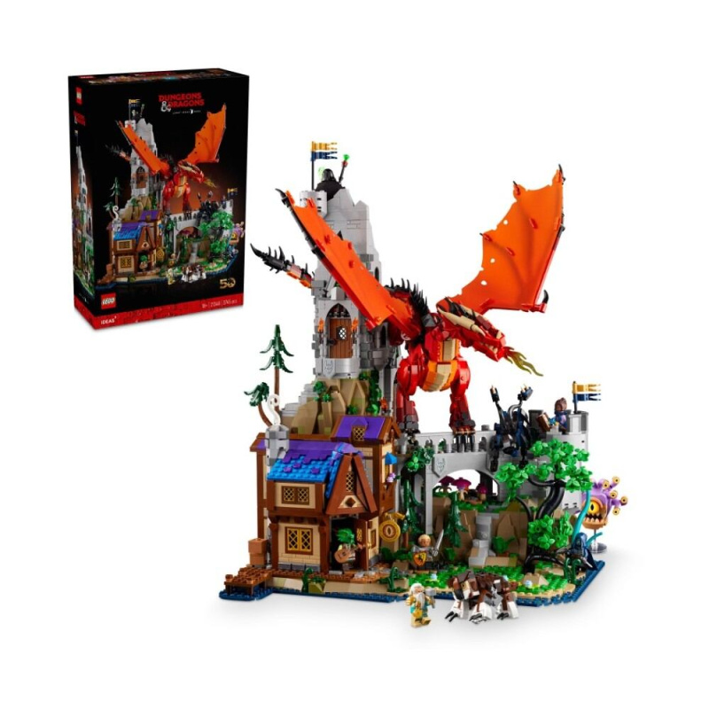 LEGO LEGO® Ideas 21348 Dungeons & Dragons: Příběh Rudého draka