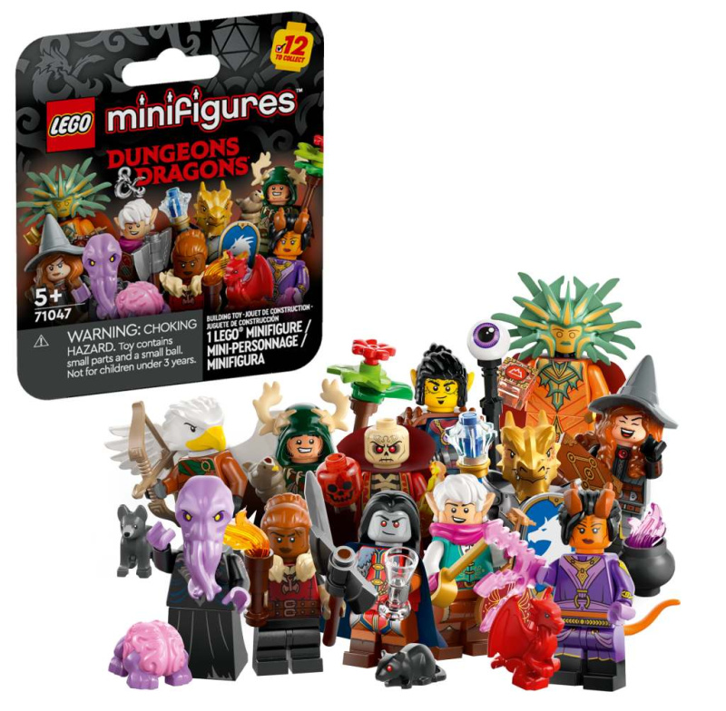 Lego® 71047 ucelená kolekce 12 minifigurek série dungeons & dragons®