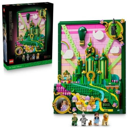 LEGO® Wicked 75685 Nástěnné umění: Emerald City