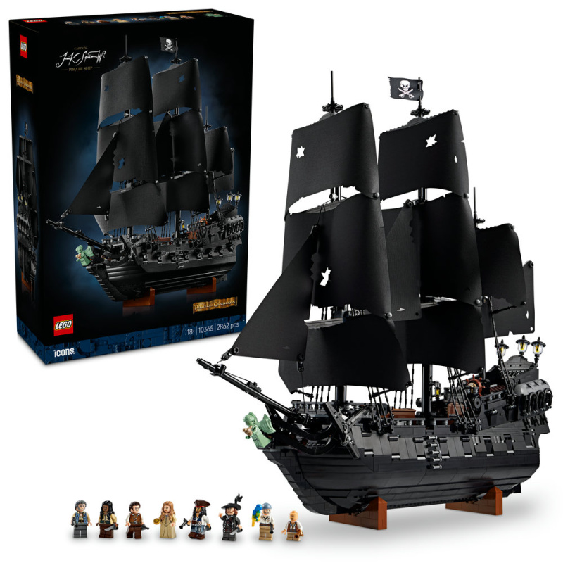 LEGO LEGO® Icons 10365 Pirátská loď kapitána Jacka Sparrowa