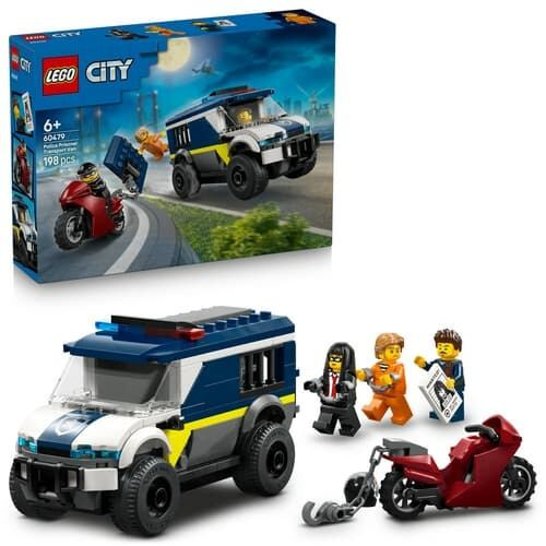 LEGO® City 60479 Policejní dodávka pro převoz vězňů