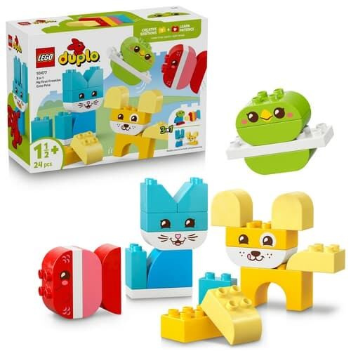 LEGO® DUPLO® 10477 Roztomilí kreativní mazlíčci 3 v 1