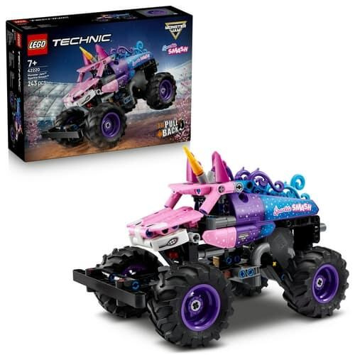 LEGO® Technic 42220 Monster Jam™ Sparkle Smash™ s natahovacím motorem