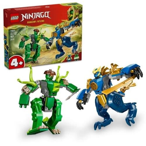 LEGO® NINJAGO® 71853 Jay a boj v dračom robotickom obleku - hra z kategorie Ninjago