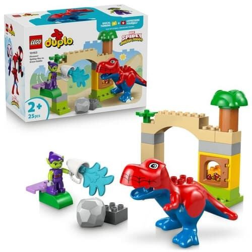 Lego® duplo® 10463 dinosaurus spidey-rex vs. zelený goblin