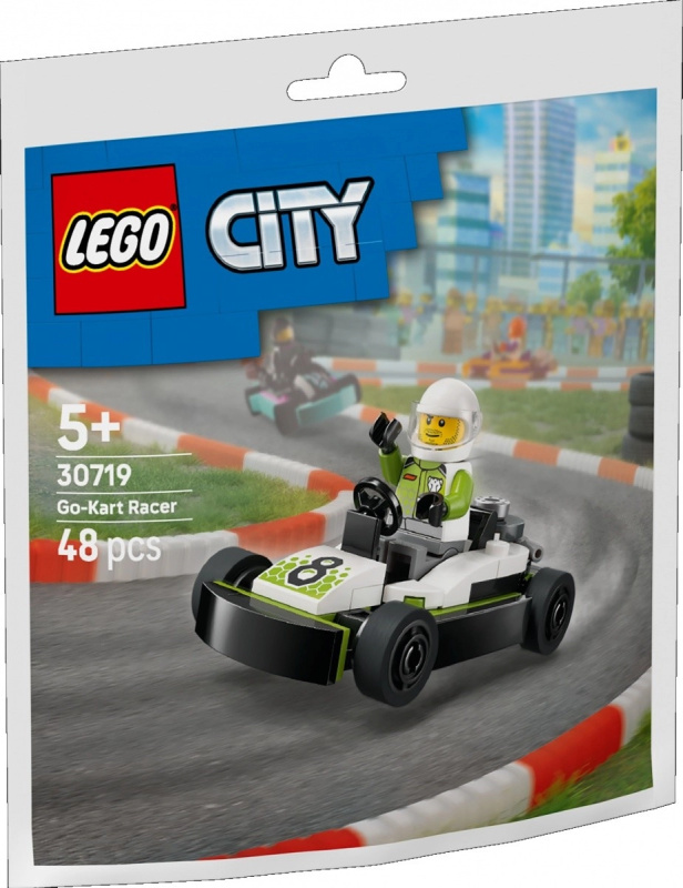 LEGO City závodní motokára