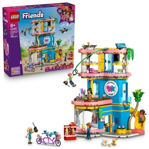 LEGO® Friends 42689 Klubovna pro kamarády v městečku Heartlake