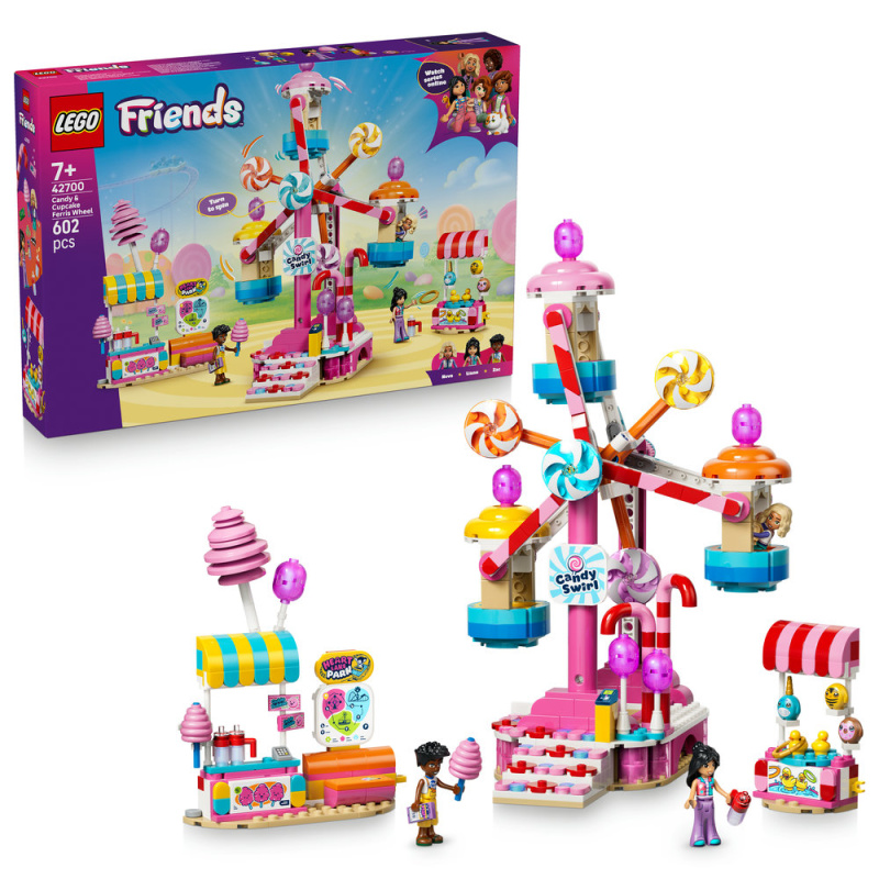 LEGO LEGO® Friends 42700 Kolotoč se sladkostmi a cupcaky