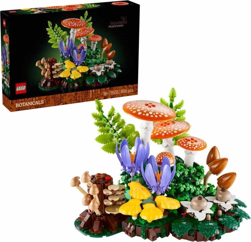 Lego® botanicals 11505 lesní houby