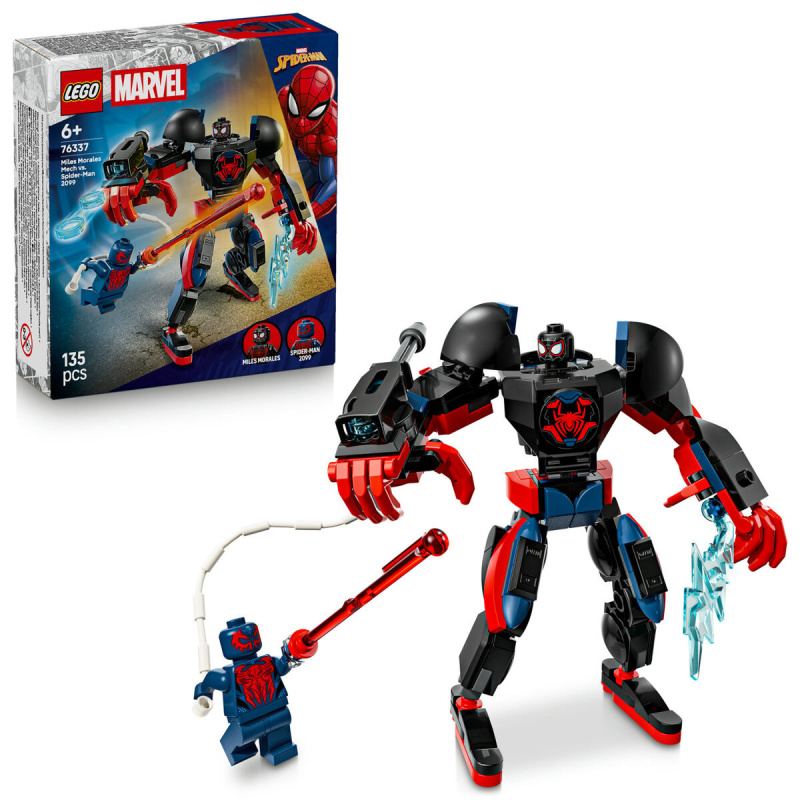LEGO® | Marvel 76337 Robot Milese Moralese vs. Spider-Man 2099