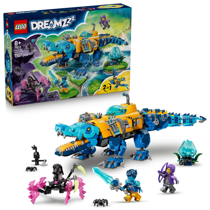 LEGO® DREAMZzz™ 71512 Krokodýlí ponorka