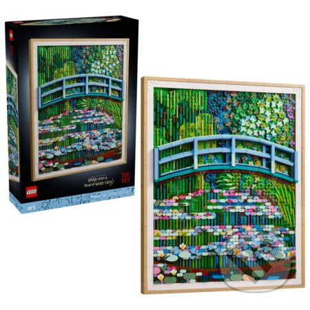 LEGO® Art 31220 Claude Monet – Most nad jazierkom s leknami