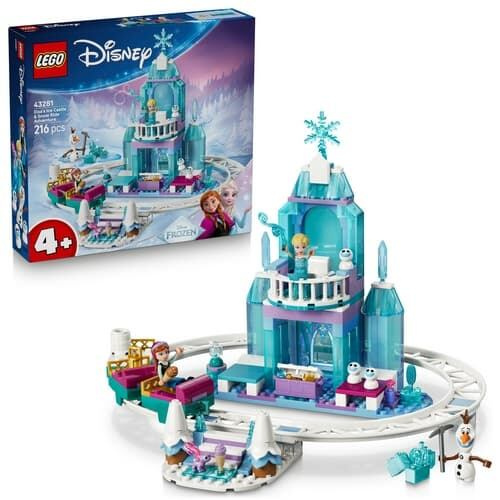 LEGO® │ Disney Princess 43281 Elsin ledový palác a jízda na sněhu