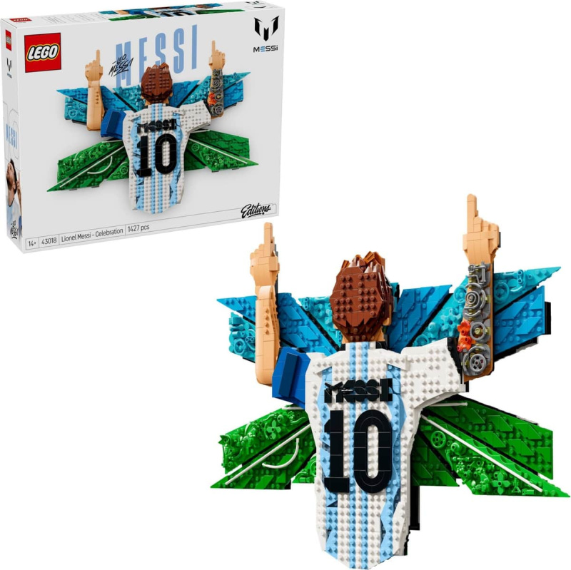 Lego® editions 43018 lionel messi – okamžik vítězství