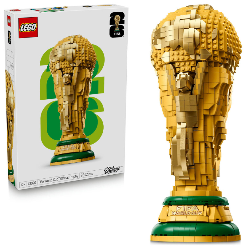 Lego® editions 43020 oficiální trofej mistrovství světa ve fotbale