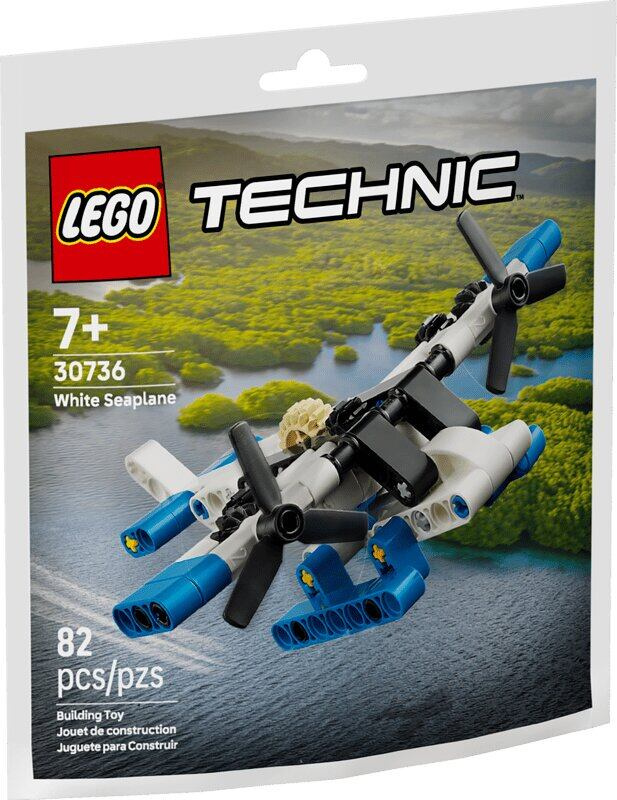 LEGO Technic bílý hydroplán