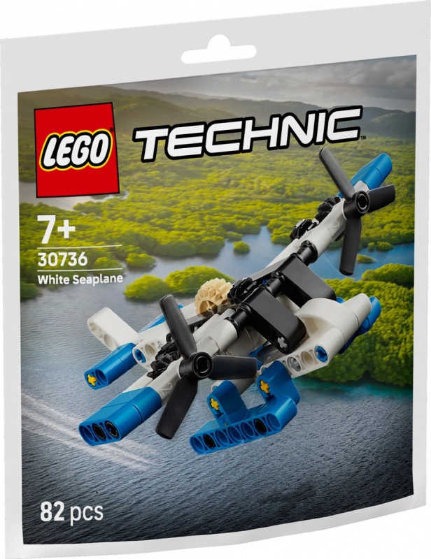 LEGO Technic bílý hydroplán