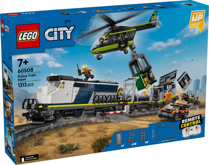 LEGO City – přepadení policejního vlaku