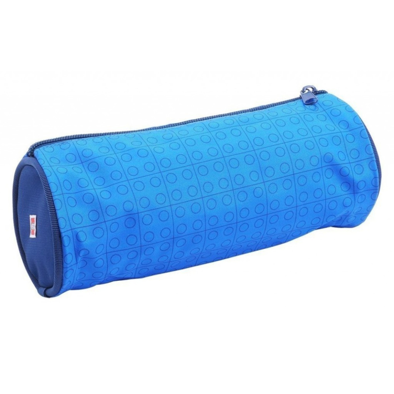 Lego® faces blue pouzdro na tužky kulaté