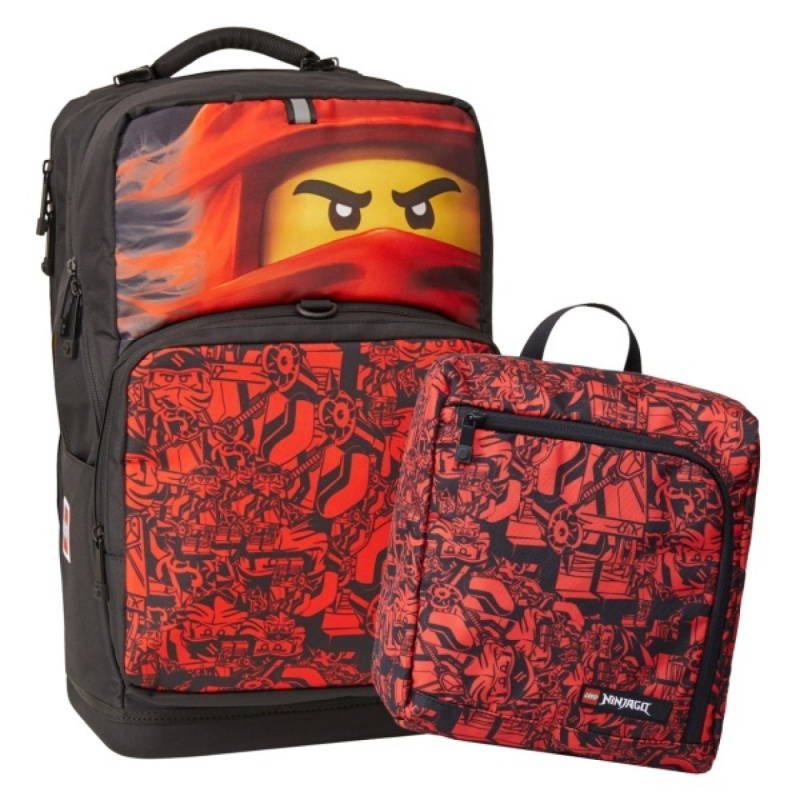 Lego® ninjago red maxi plus - školní batoh 23l