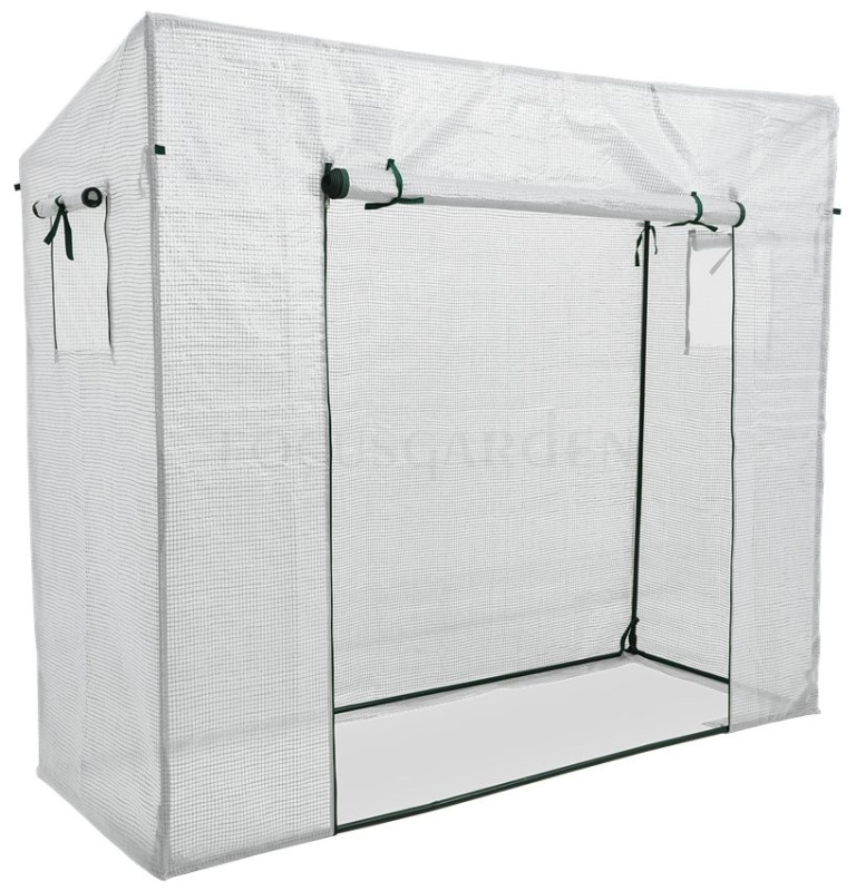 VespaGarden Zahradní fóliovník na rajčata 200x80x170/148 cm - bílý