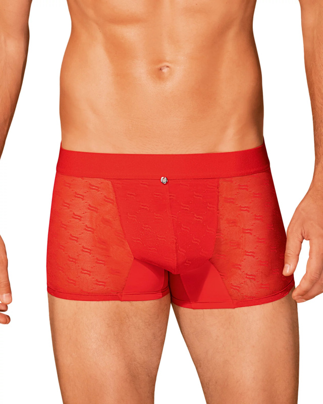Pánské boxerky Obsessiver boxer shorts - Obsessive červená S/M