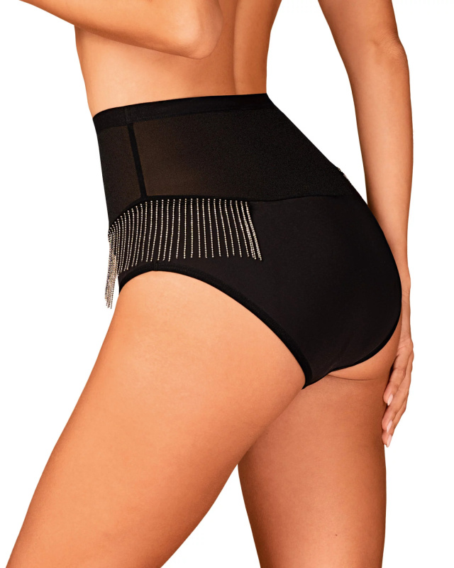 Dokonalé kalhotky Milladis panties - Obsessive černá XS/S