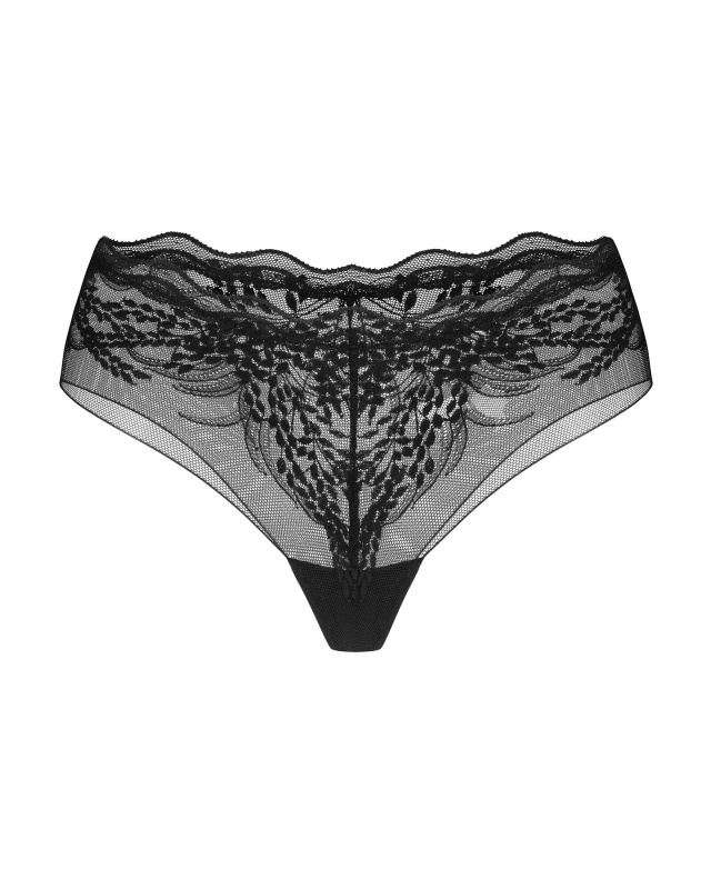 Dámské kalhotky Perisia Panties černé - Obsessive M/L