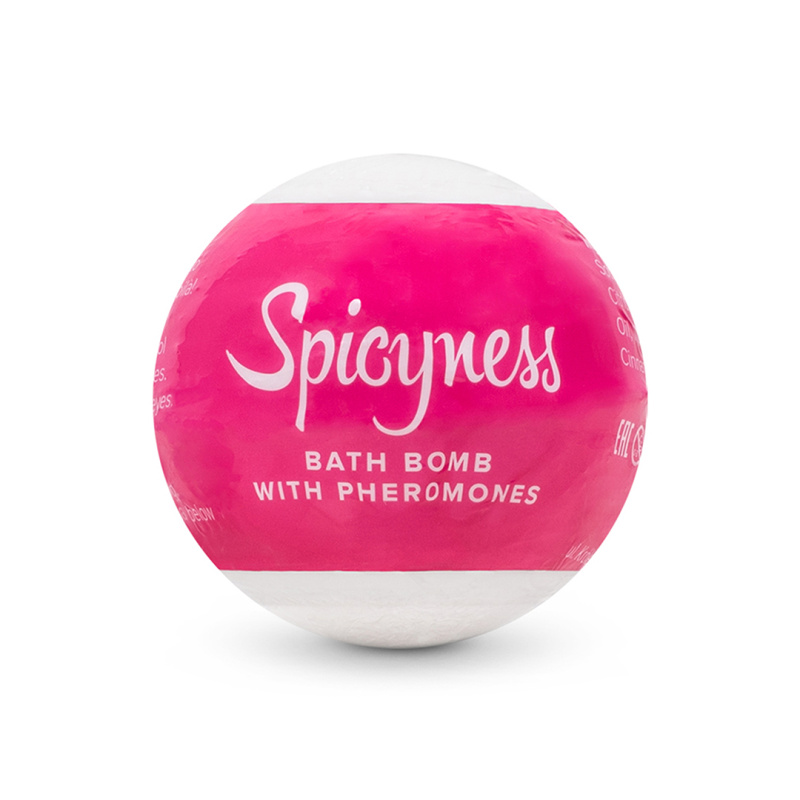 OBSESSIVE Spicyness - BATH BOMB WITH PHEROMONES 100 g