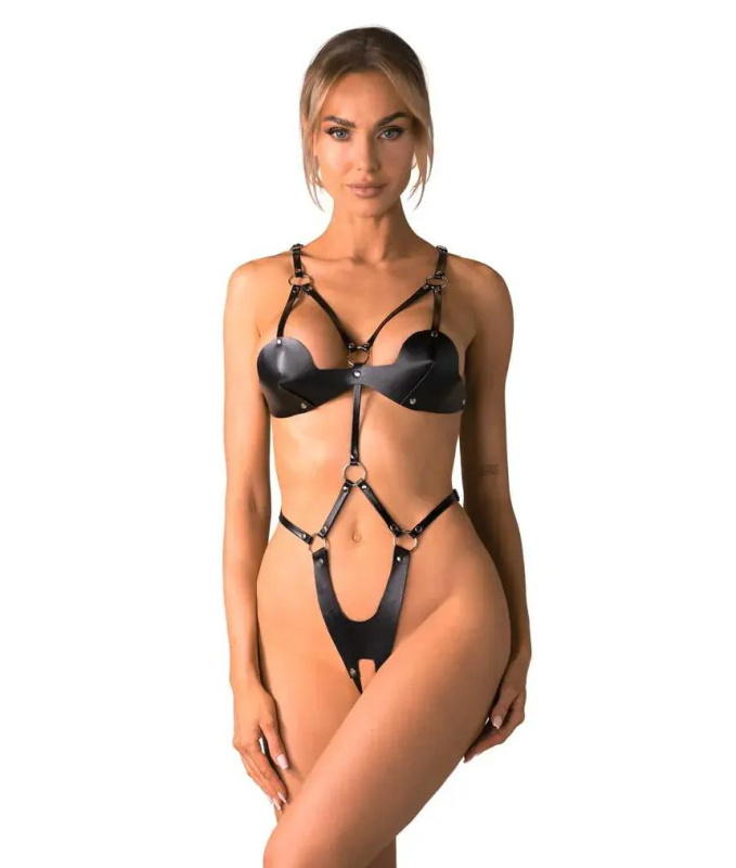 Obsessive Dame Controle body - černé