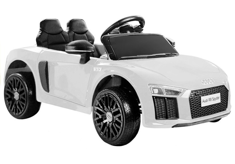 Lean Toys elektrické auto Audi R8 Spyder bílá