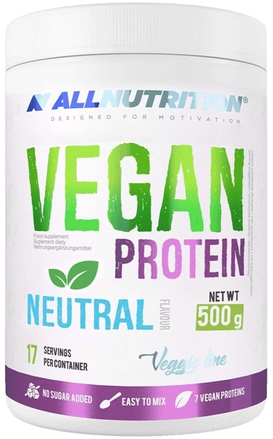 AllNutrition Vegan Protein 500 g - bez příchuti