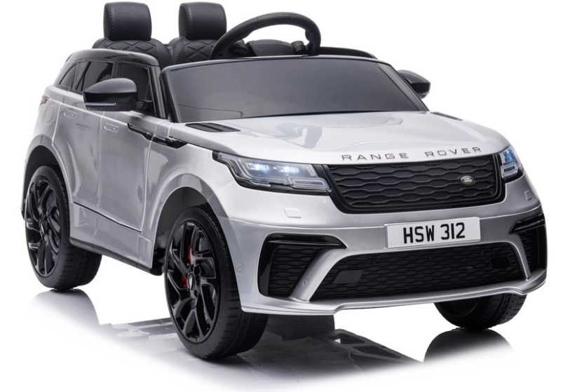 LeanToys elektrické auto Range Rover stříbrná