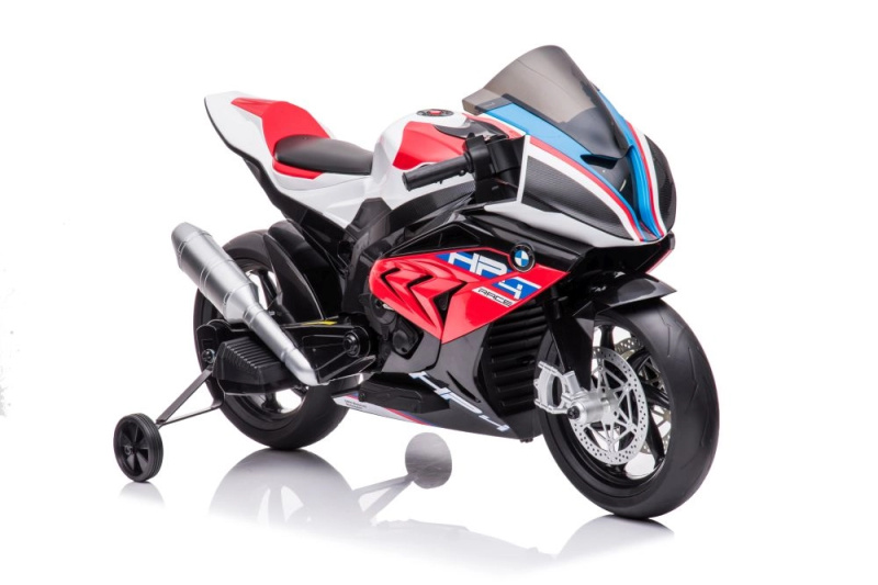 LeanToys dětská elektrická motorka BMW HP4 Race JT5001 červená