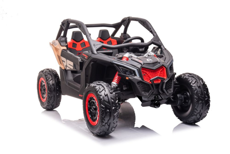 Elektrické autíčko Buggy Can-Am 2x24V 2x240W černo-červené