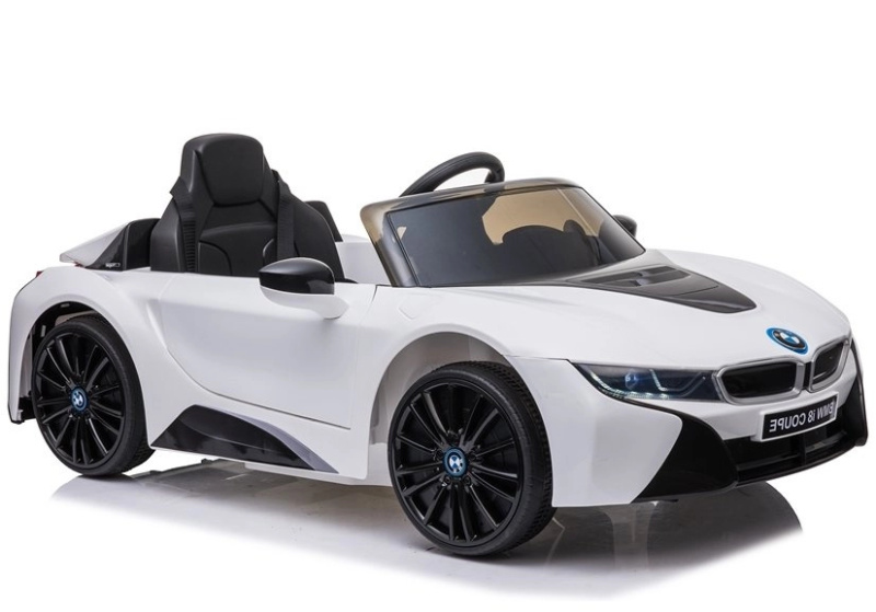 Dětské elektrické autíčko BMW i8 Coupe bílé