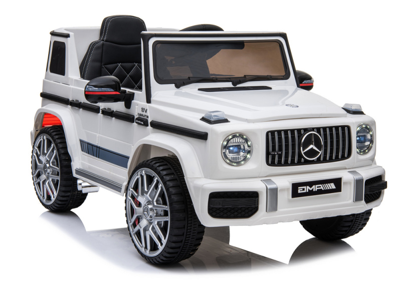 Auto na akumulátor Mercedes G63 bílý