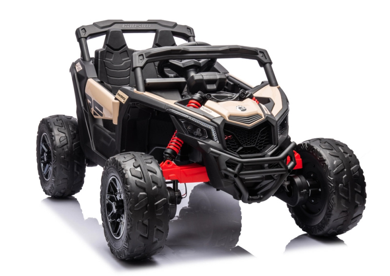 Auto na akumulátor khaki